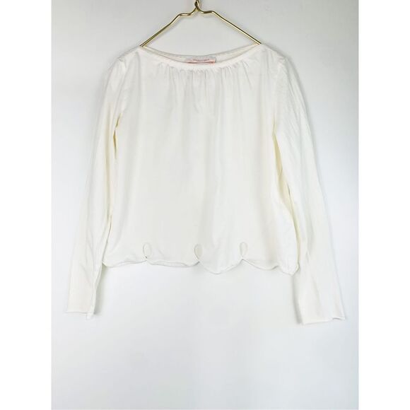 See By Chloe Tops - See By Chloe Women's Blouse Top Long Sleeve Pullover Cream Size Small